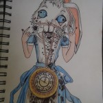 Lapin Blanc , Alice in Wonderland , Café Europa